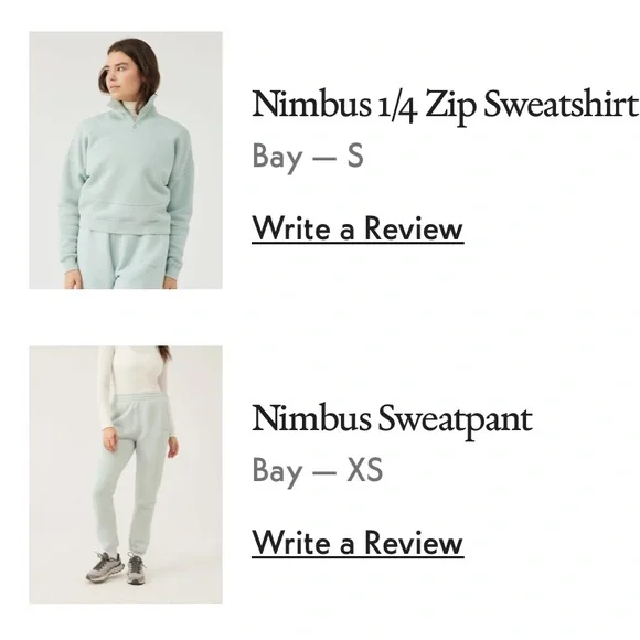 Outdoor Voices Nimbus Sweatpants - Picture 2 of 3